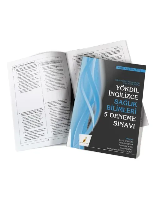 YÖKDİL İngilizce Sağlık Bilimleri 5 Deneme Sınavı - kitap Pınar Kılıç