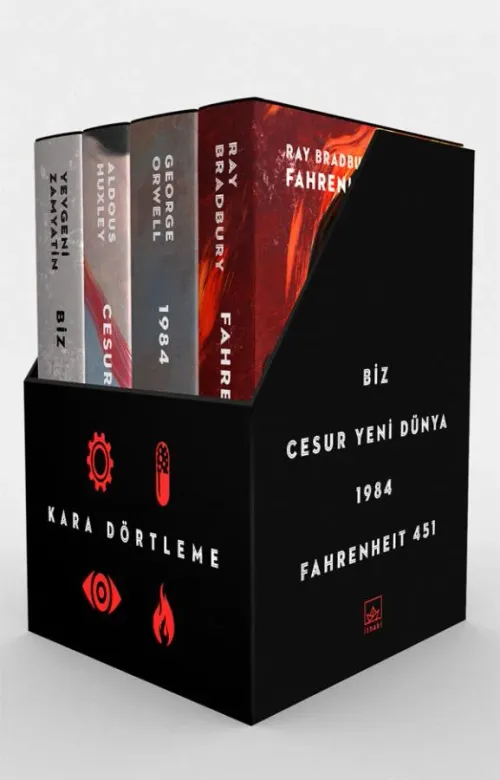 Kara Dörtleme Kutu Set (4 Kitap Takım) (Ciltli)