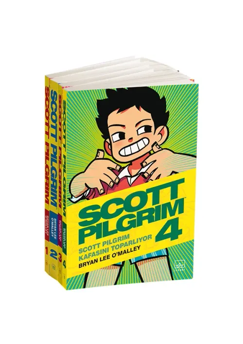 Scott Pilgrim 4 Kitap Takım - kitap Bryan Lee O'Malley