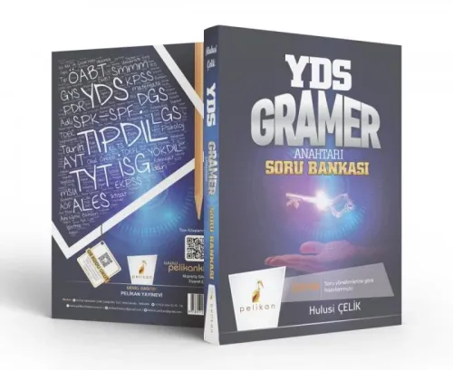 YDS İngilizce Anahtar Serisi Gramer Soru Bankası - kitap Hulusi Çelik