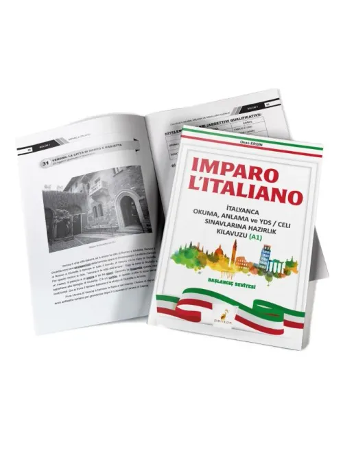 Imparo L'italiano İtalyanca Okuma Anlama ve YDS CELI Sınavlarına Hazır