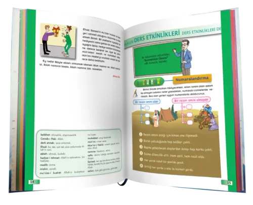 Risale-i Nur Eğitim Seti- 5 Cilt- 8348 - kitap Kolektif