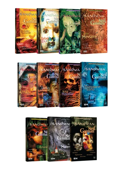 Sandman 11 Kitap Takım - kitap Neil Gaiman