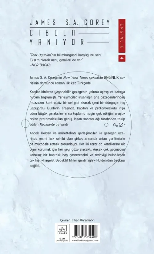 Cibola Yanıyor - kitap James S. A. Corey