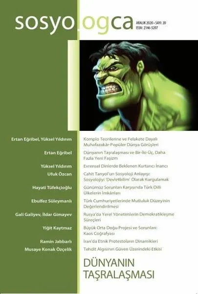 Sosyologca Dergisi Sayı:20 - kitap Kolektif