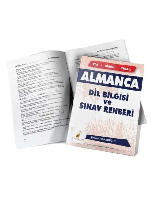KELEPİR Almanca Dil Bilgisi ve Sınav Rehberi - kitap Erdem Karabulut