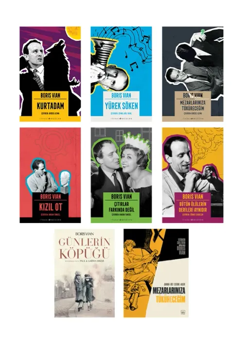 Boris Vian Kitaplığı 8 Kitap Takım