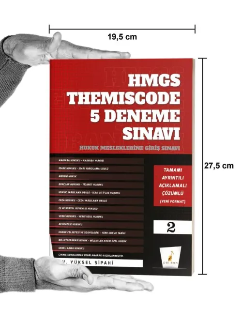 HMGS Themiscode 5 Deneme Sınavı - kitap Yüksel Sipahi