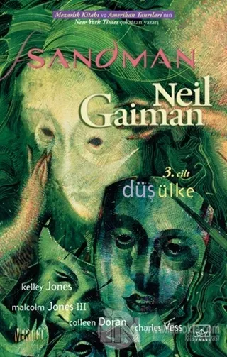 Sandman 3 - Düş Ülke - kitap Neil Gaiman