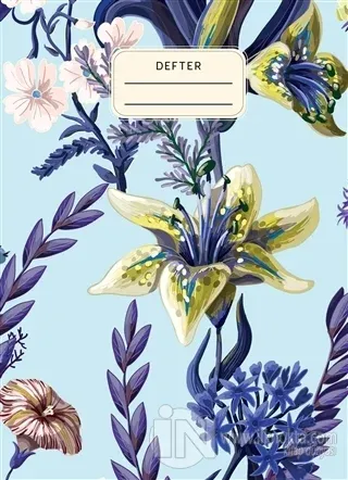Çiçekli Defter (Ciltli) - kitap Kolektif