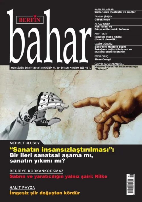 Berfin Bahar Aylık Kültür Sanat ve Edebiyat Dergisi Sayı: 268 Haziran 