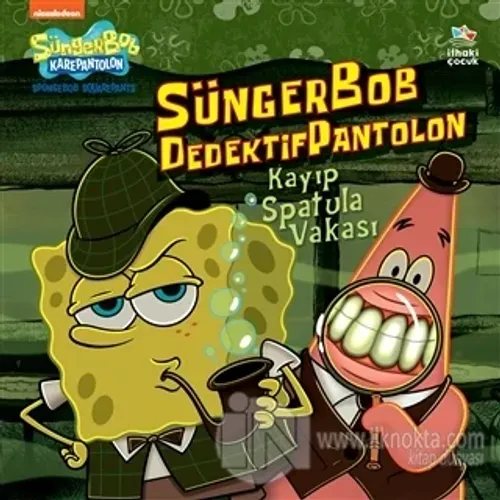 Sünger Bob Dedektif Pantolon Kayıp Spatula Vakası