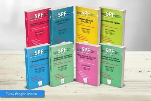 Pelikan SPK - SPF Türev Araçlar Lisansı (8 Kitap) - kitap Mehmet Doğan