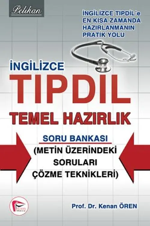 İngilizce Tıpdil Temel Hazırlık Soru Bankası