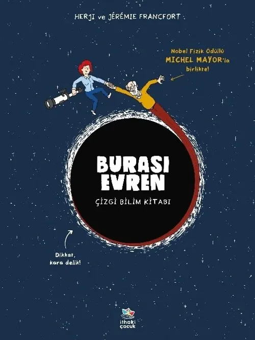 Burası Evren  Çizgi Bilim Kitabı