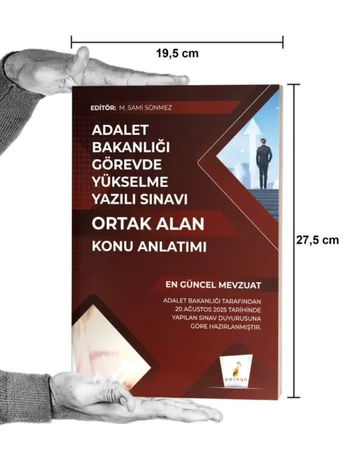 GYS Adalet Bakanlığı Görevde Yükselme Yazılı Sınavı Ortak Alan Konu An
