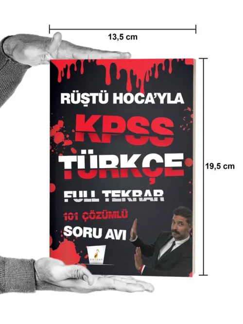 Rüştü Hoca'yla KPSS Türkçe Soru Avı 101 Çözümlü Soru - kitap Rüştü Bay
