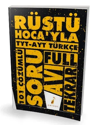Rüştü Hoca'yla TYT - AYT Türkçe Soru Avı 101 Çözümlü Soru - kitap Rüşt