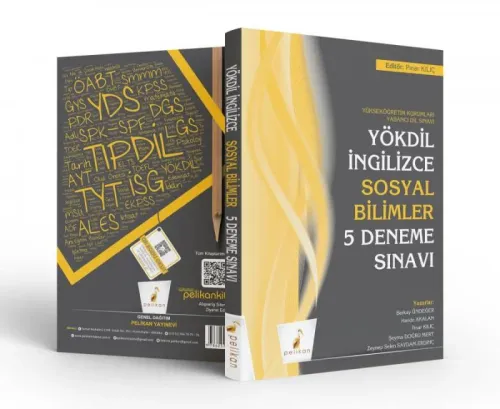YÖKDİL İngilizce Sosyal Bilimler 5 Deneme Sınavı - kitap Pınar Kılıç