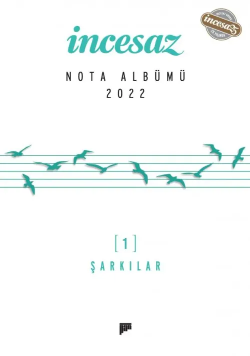 İncesaz Nota Albümü 2022 - kitap