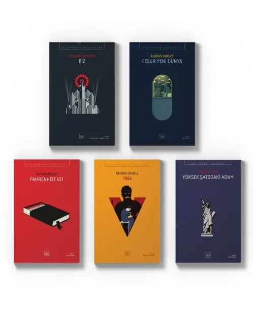 Distopya Seti (Fahrenheit 451, Cesur Yeni Dünya, Yüksek Şatodaki Adam,