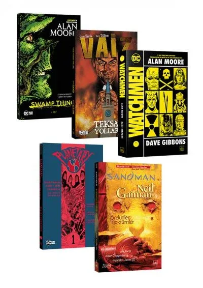 Çizgi Roman Başlangıç Seti (5 Kitap Takım) - kitap Kolektif
