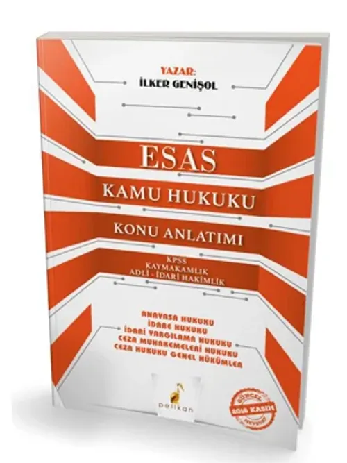 KAMPANYALI Esas Kamu Hukuku Konu Anlatımı 2018 - kitap İlker Genişol