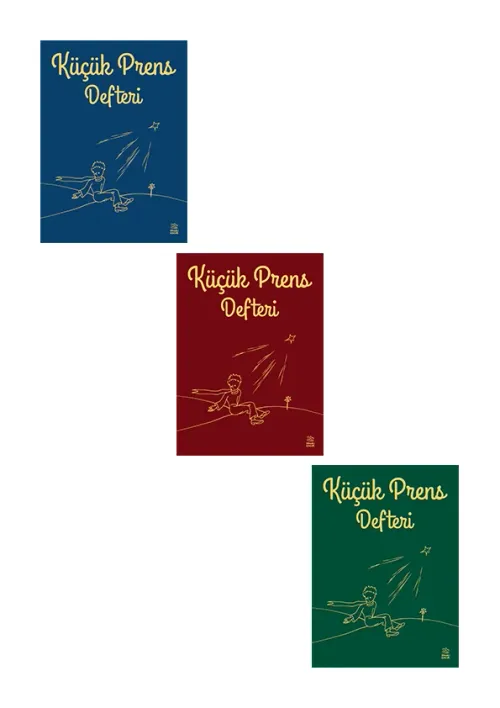 Küçük Prens Defteri 3'lü Set - kitap Kolektif