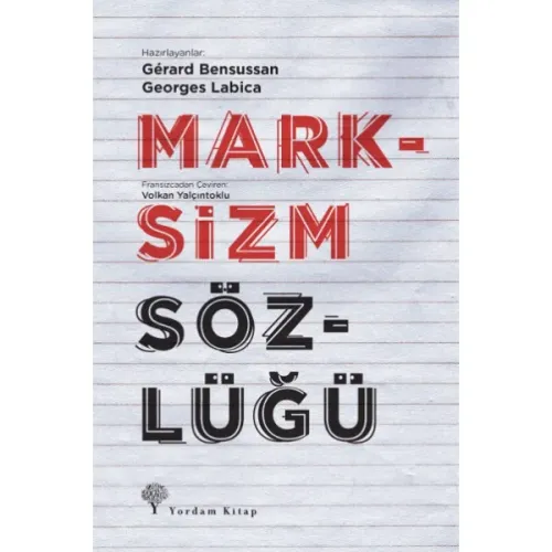 MARKSİZM SÖZLÜĞÜ (Ciltli)