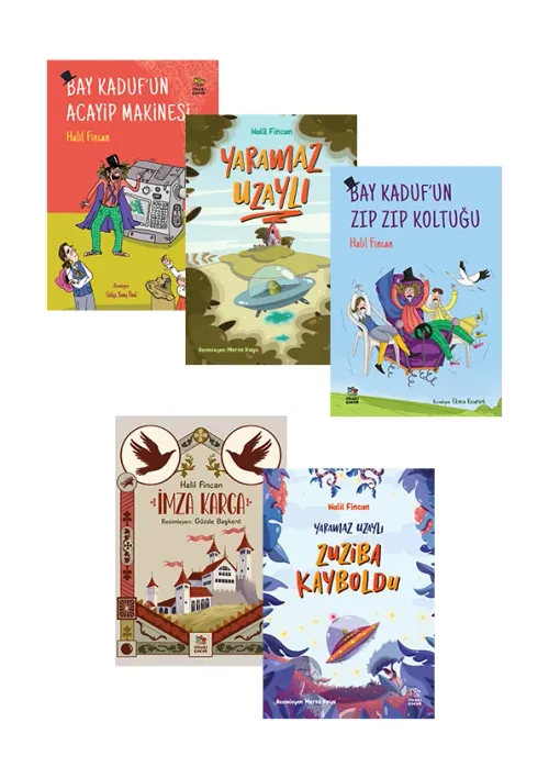 Halil Fincan 5 Kitap Takım