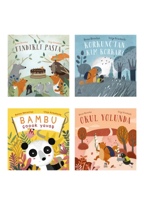 Benas Berantas 4 Kitap Takım