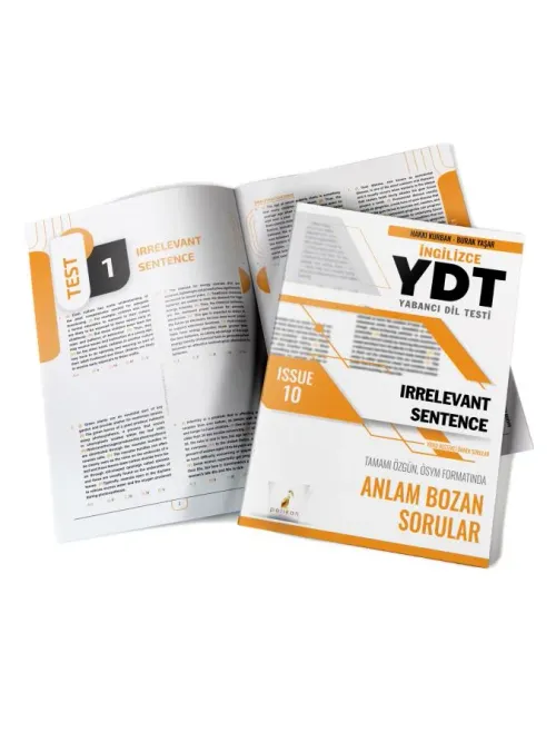Ydt İngilizce Irrelevant Sentence Issue 10 - kitap Hakkı Kurban