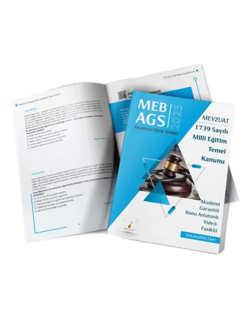 MEB - AGS Mevzuat Bilgisi 1739 Sayılı Milli Eğitim Temel Kanunu Konu A