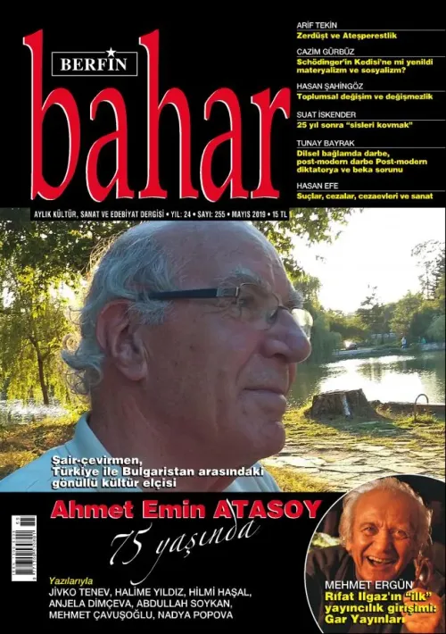 Berfin Bahar Aylık Kültür Sanat ve Edebiyat Dergisi Sayı: 255 Mayıs 2019