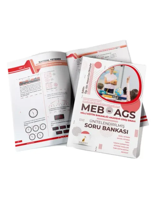 MEB - AGS Hazırlık Ünitelendirilmiş Tek Kitap Soru Bankası - kitap Has