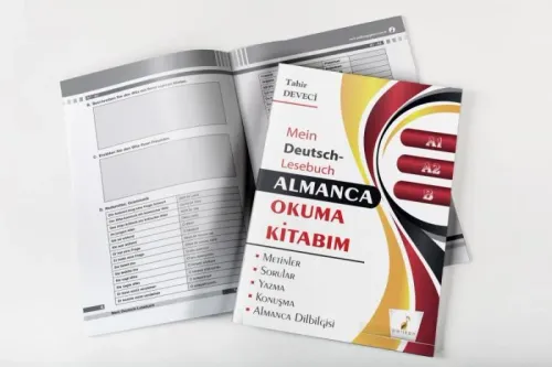 KELEPİR Almanca Okuma Kitabım A1 - A2 - B Seviyesi - kitap Tahir Devec