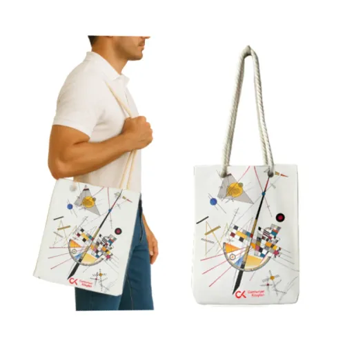 Hassas Gerginlik (BEZ ÇANTA 35*40 cm) Fermuarlı - kitap