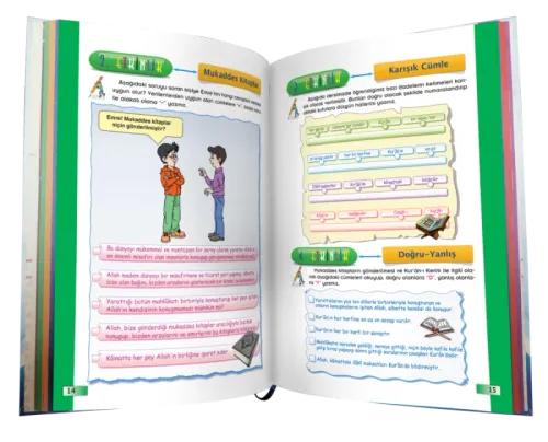Risale-i Nur Eğitim Seti- 5 Cilt- 8348 - kitap Kolektif