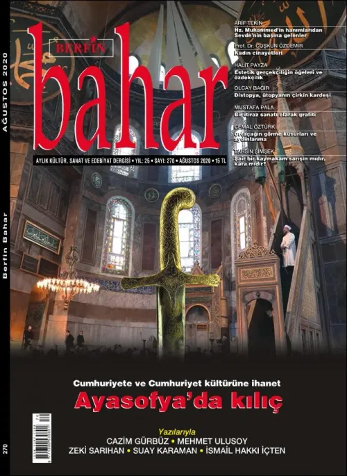 Berfin Bahar Aylık Kültür, Sanat ve Edebiyat Dergisi Sayı : 270 - kita