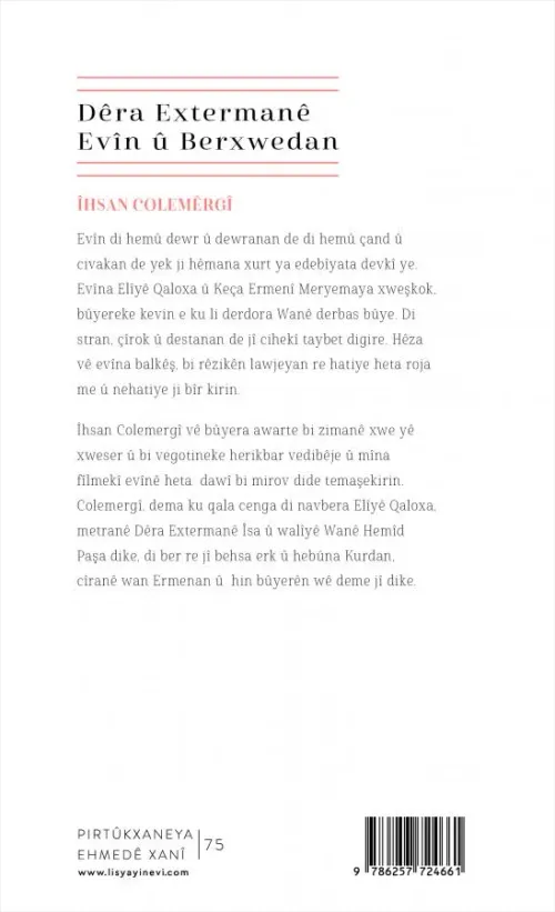 DÊRA EXTERMANÊ EVÎN Û BERXWEDAN - kitap ÎHSAN COLEMÊRGÎ