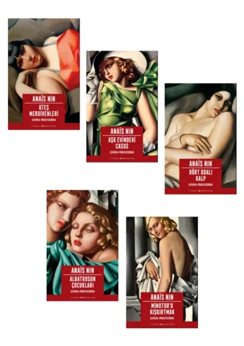 İçsel Kentler Serisi (Anais Nin 5 Kitap Takım)