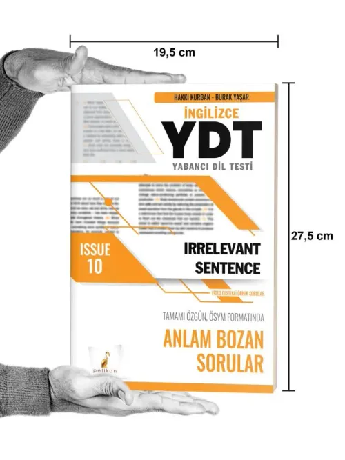 Ydt İngilizce Irrelevant Sentence Issue 10 - kitap Hakkı Kurban