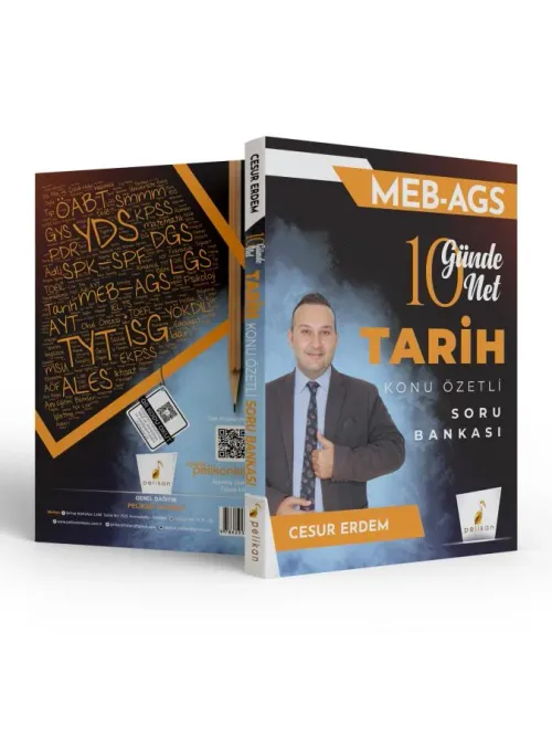 Pelikan Yayınları MEB - AGS 10 Günde 10 Net Tarih Konu Özetli Soru Ban