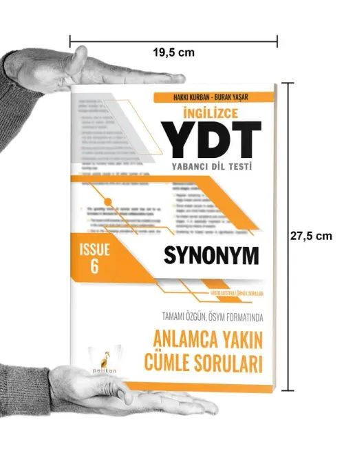 Ydt İngilizce Synonym Issue 6 - kitap Hakkı Kurban