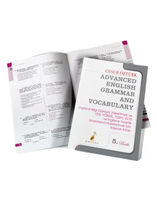 KELEPİR Advanced English Grammar Vocabulary - kitap Cesur Öztürk