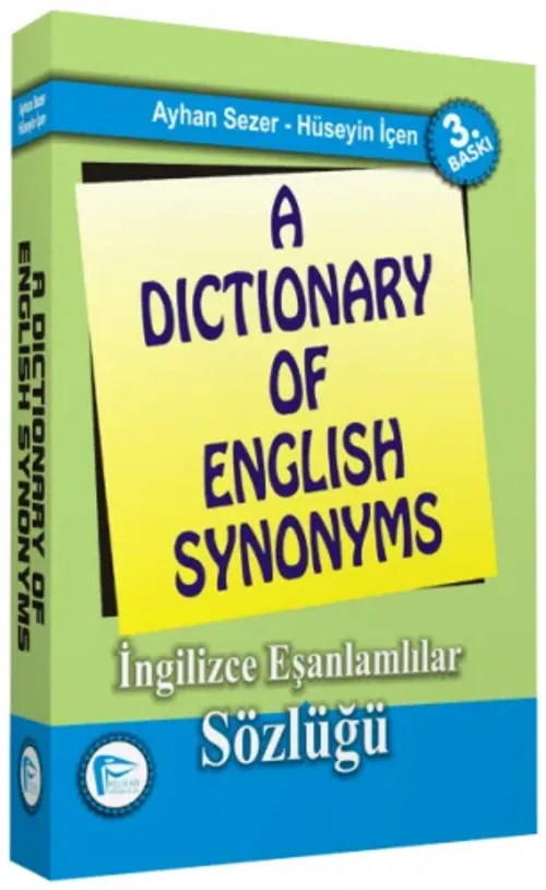 A Dictionary of English Synonyms - İngilizce Eşanlamlılar Sözlüğü