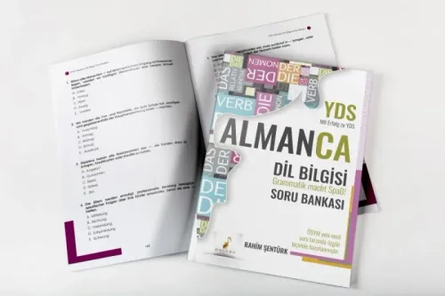 KELEPİR YDS Almanca Dil Bilgisi Soru Bankası - kitap Rahim Şentürk