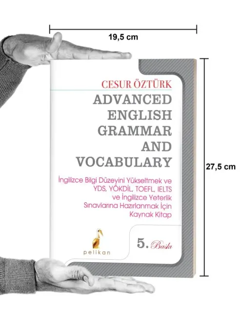 KELEPİR Advanced English Grammar Vocabulary - kitap Cesur Öztürk