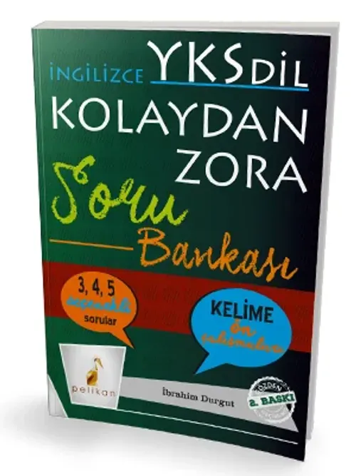 KELEPİR İngilizce YKSDİL Kolaydan Zora Soru Bankası
