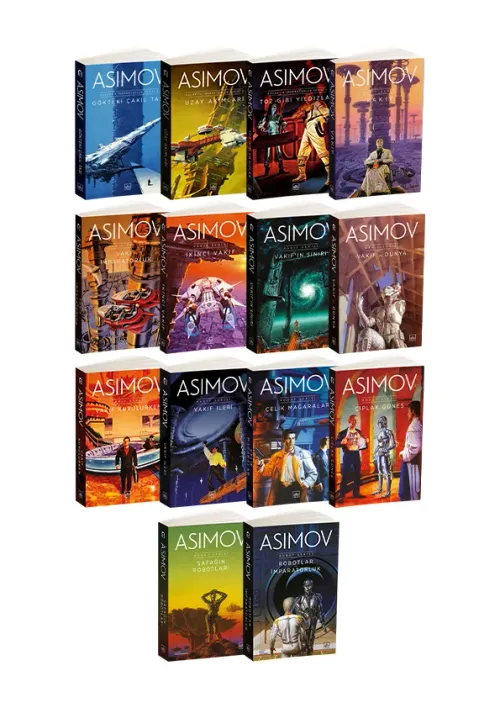 Isaac Asimov 14 Kitap Takım